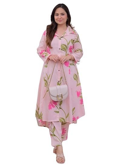 Fashion Women Co ord Set | Co-ord Set for Women Stylish | Kurta Set for Women | Kurta | Ethnic Set | 3/4 Sleeve - Image 2