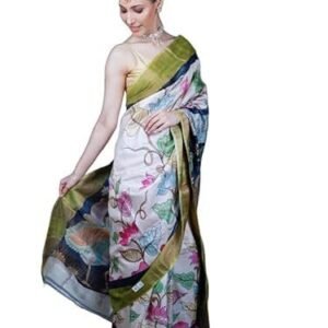 Handwoven Pure Katan Silk Banarasi Saree With Unstitched Blouse Material - Suitable For All Indian Occasions,Wedding and Festivals
