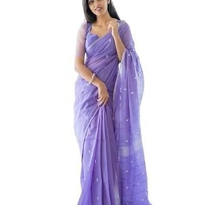 SGF11- Women's Kanjivaram Woven Soft Silk Saree With Blouse Piece