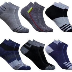 Socks for Men and Women Soft and Comfortable Cotton Ankle Socks for Everyday wear free size