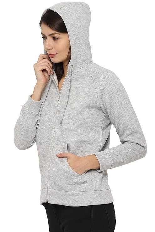 Women's Synthetic Hooded Neck Sweatshirt - Image 5