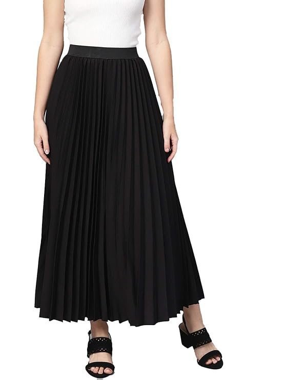 OTABU Women Midi Pleated Skirt