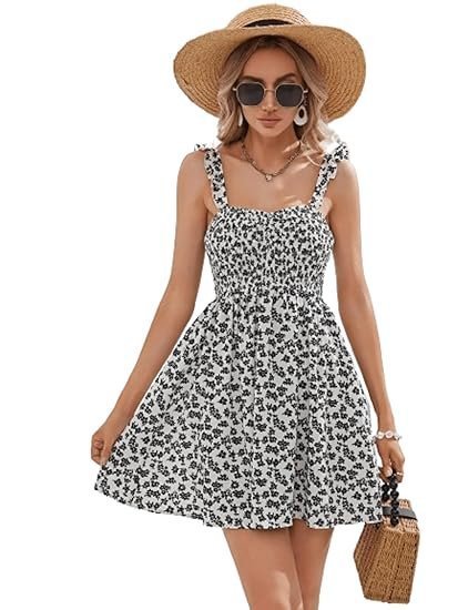 Aahwan Women's Fit And Flare Mini Dress