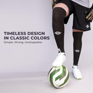 Classic Football Stockings, Micro Yarn Stocking, For Men & Women, Knee Length, Soccer Stockings, Sports Stockings