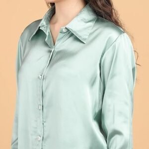 POPWINGS Women's Solid Regular Fit T-Shirt