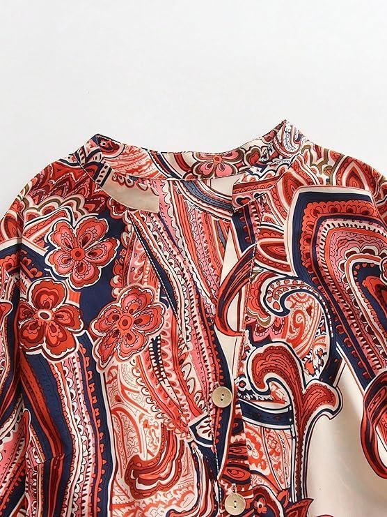 Fashion Women's Rayon Korean Style Long Sleeve Oversized Button Down Shirt | Plus Size Workwear Top for Office & Casual Wear (Available in Plus Size) - Image 4