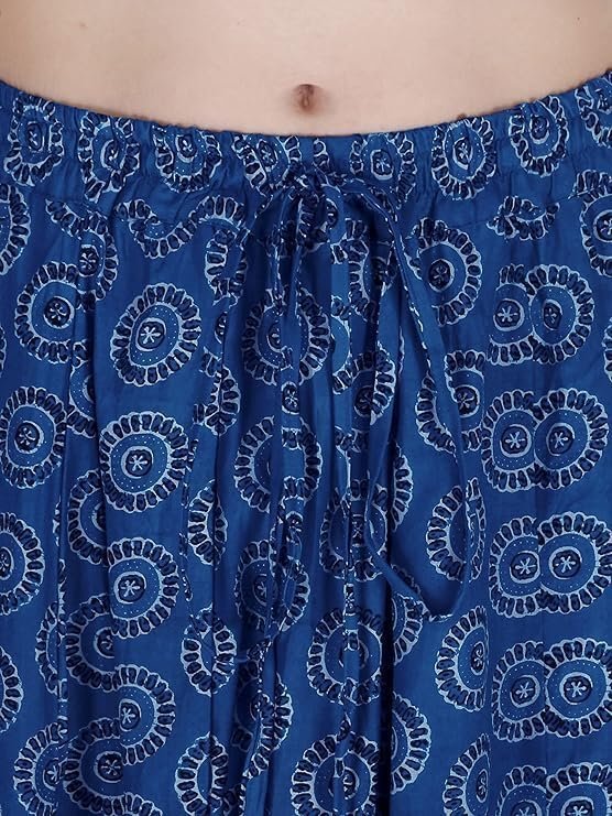 Sttoffa Cotton Printed Women Wear Maxi Long Skirt 40" inch Full Length - Image 2