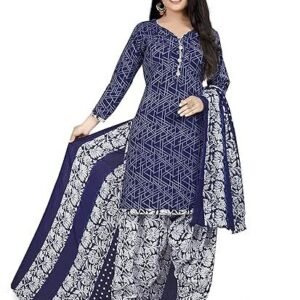 Rajnandini Women Cotton Printed Readymade Salwar Suit (Ready To Wear)